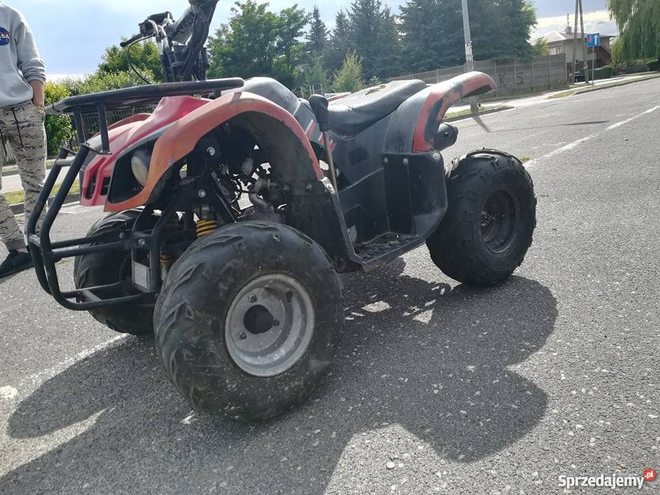 Quad 110 idealny na początek 14KM Szczerców