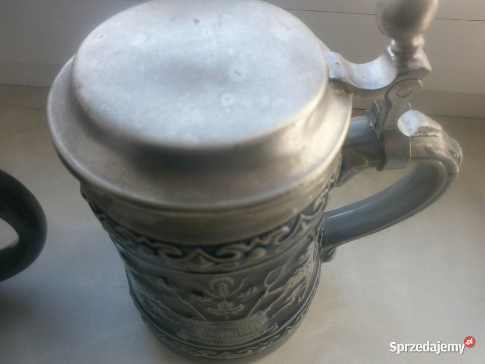 kobalt kufel do piwa Niemieckie lubuskie Zielona Góra