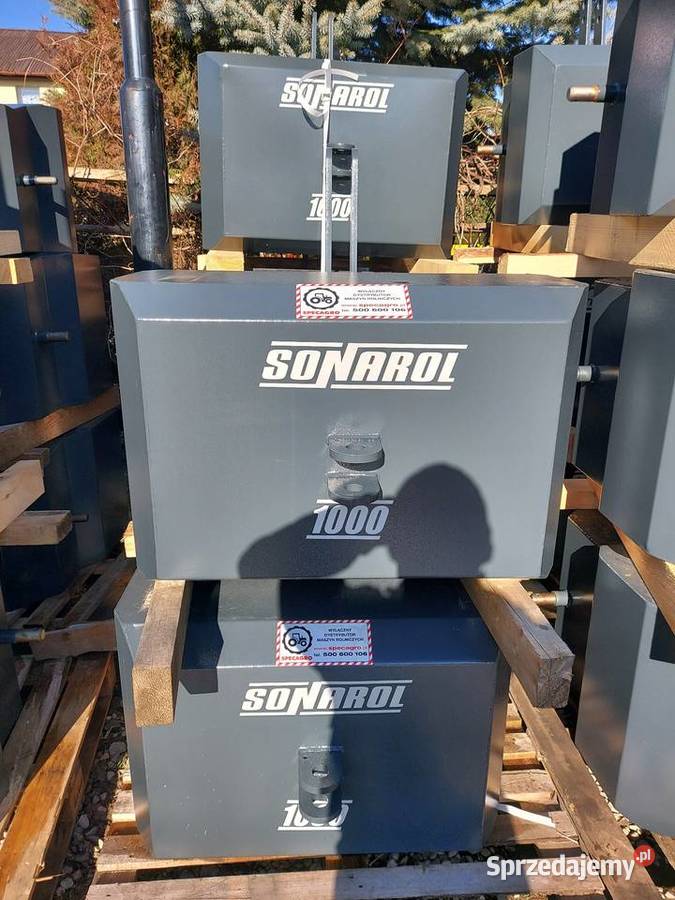 Balast obciążenie Przeciwciężary przeciwaga 1000 nieuszkodzony sprzedam