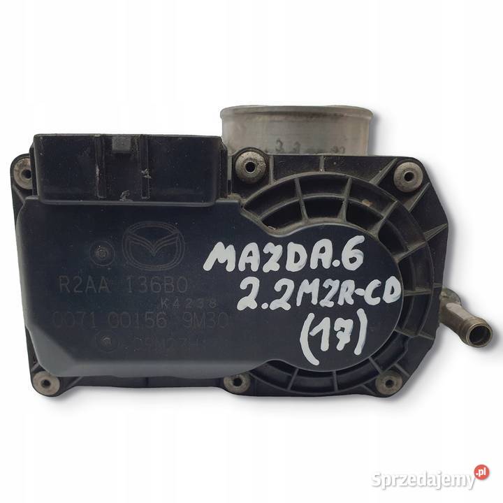 PRZEPUSTNICA Mazda 6 22 MZRCD R2AA 0071001569M30 Przepustnice Silniki i osprzęt Chełm
