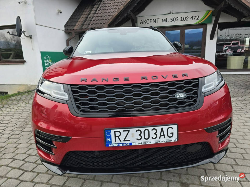 Land Rover Range Rover VELAR R DYNAMICS pełna Samochody osobowe Ustroń
