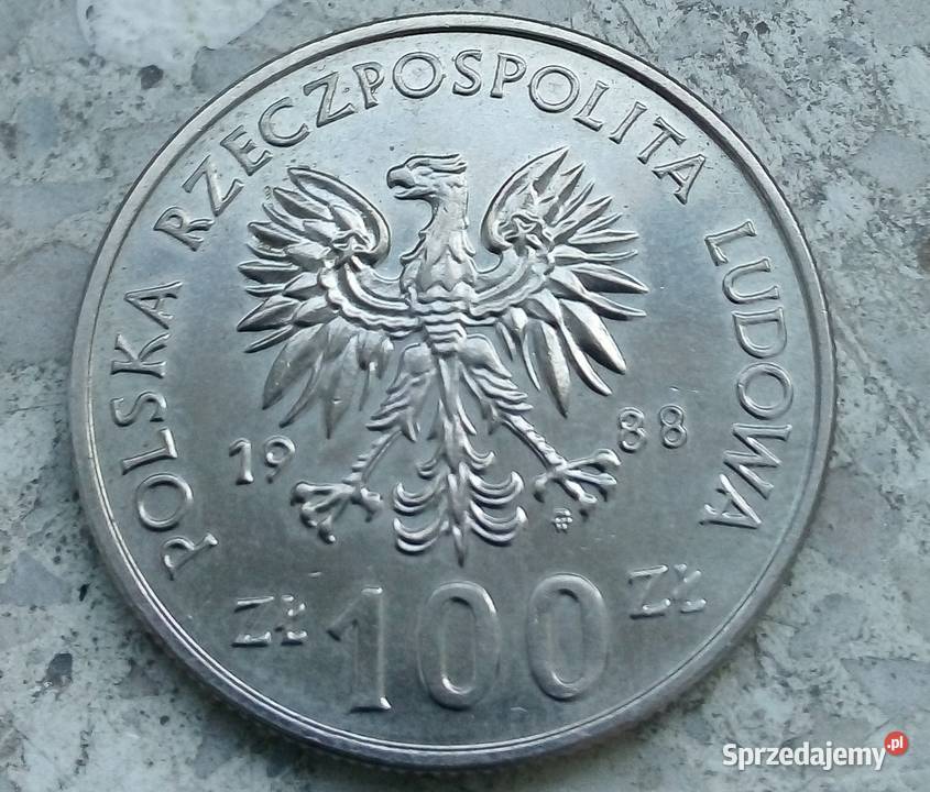 POLSKA 100 1988 r JADWIGA Legionowo