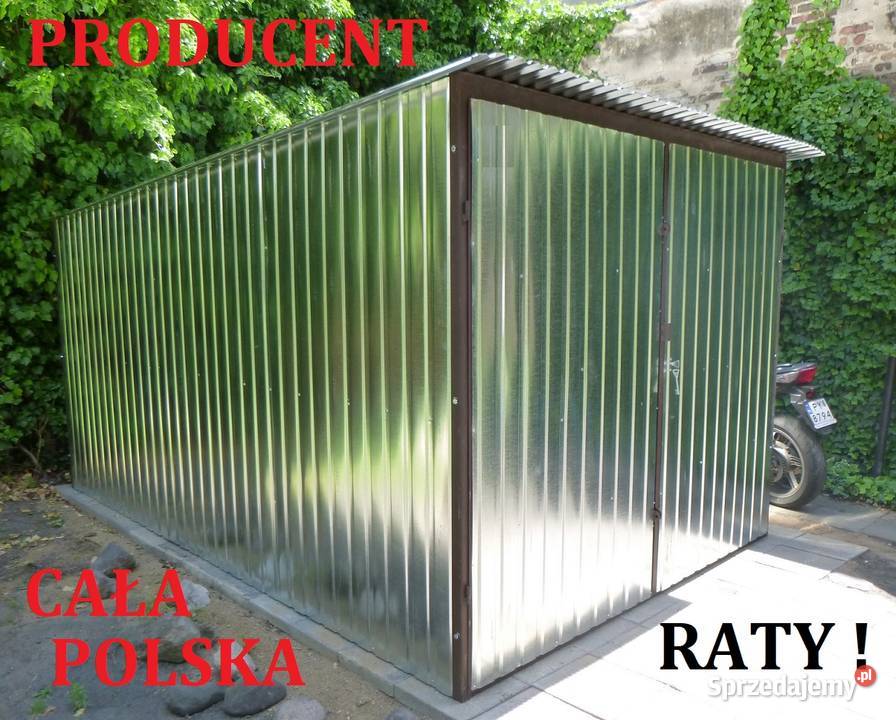 Garaż blaszany Blaszak Garaże MOCNE Kraj SZYBKI Kielce