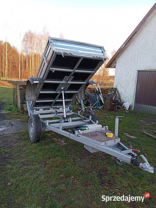 Przyczepka samochodowa wywrotka 1300 dmc Zalewo