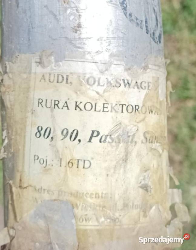 Rura kolektorowa Audi 80 828790 8487VW Rury wydechowe opolskie Nysa