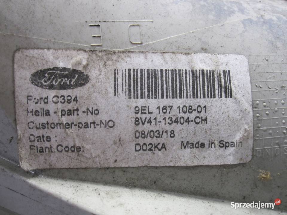 FORD KUGA MK1 I 20 TDCI 11r lampa prawa tył prawe Kielce