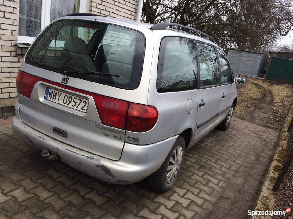 Volkswagen Sharan 19 TDI 110 Seat Alhambra 7 Wyszków sprzedam