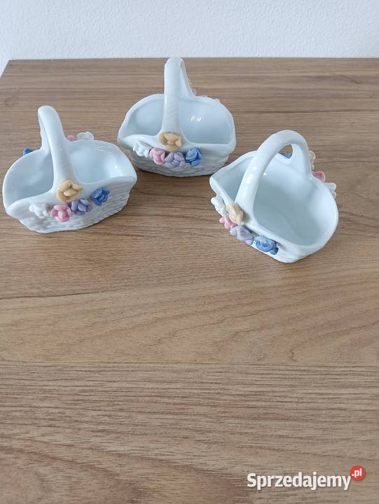 Koszyczki porcelanowe małopolskie