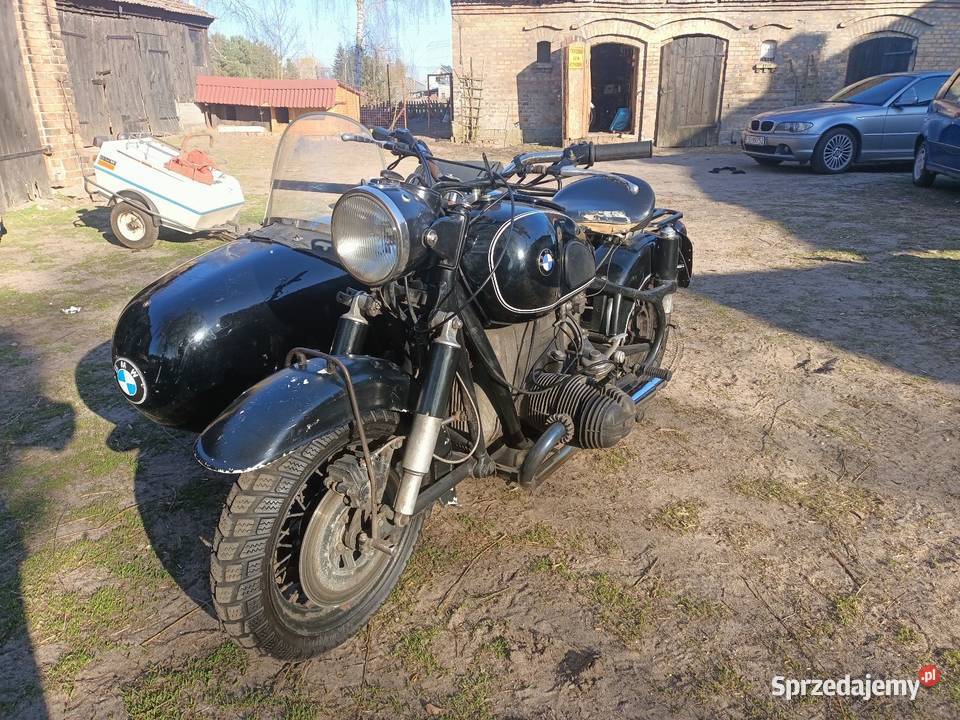Sprzedam BMW R60 z 1961 roku turystyczny Deszczno