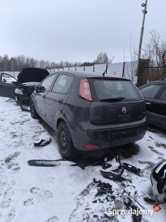 Fiat Punto 2010 r Na Części nie sprzedajemy Aut Krasnystaw