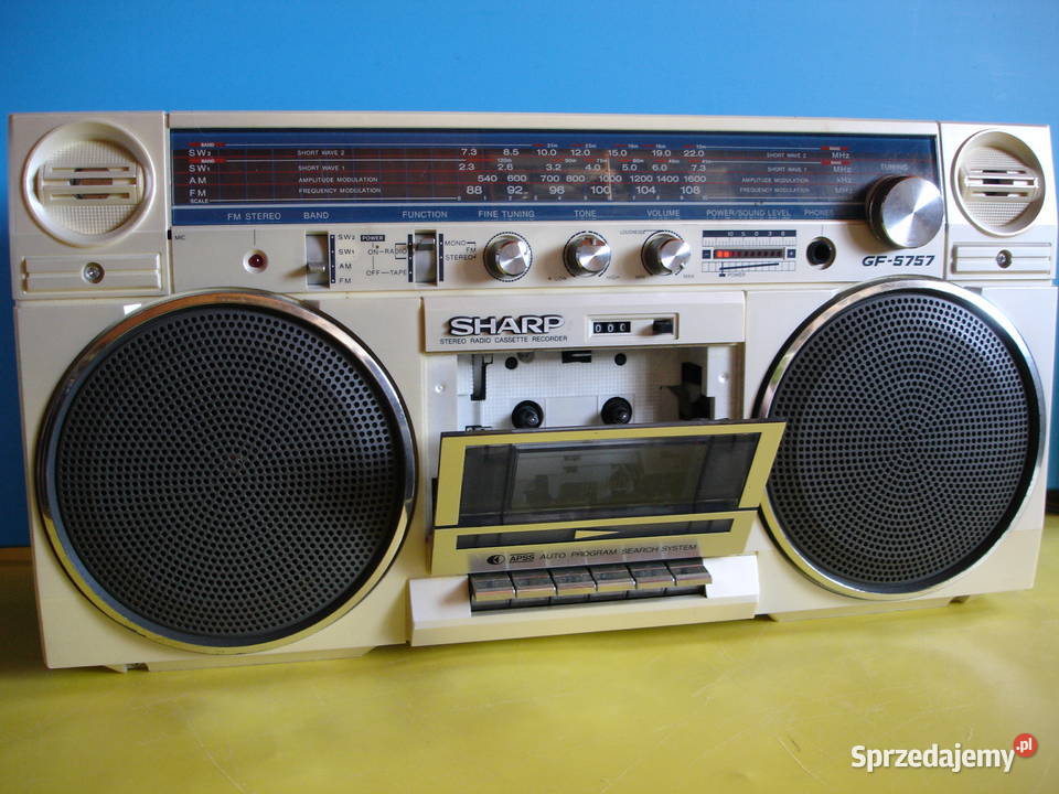 Radiomagnetofon SHARP GF5757 Zielona Góra