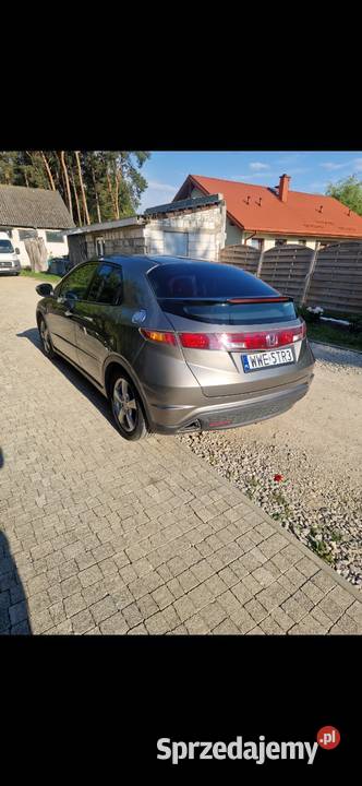 Honda Civic 18 gas zarejestr Anglik benzyna+LPG Węgrów