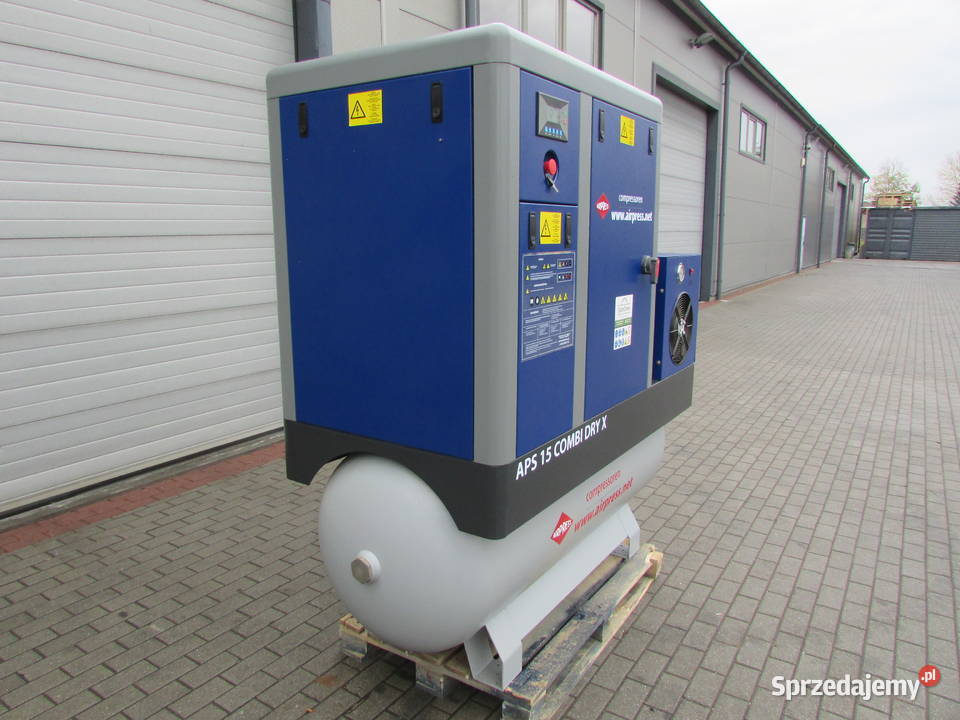 Kompresor śrubowy APS 15 Combi Dry X 10 bar 15