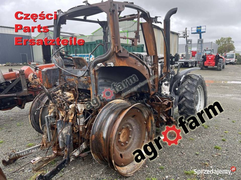 Case Maxxum 115 CVX części silnik skrzynia most