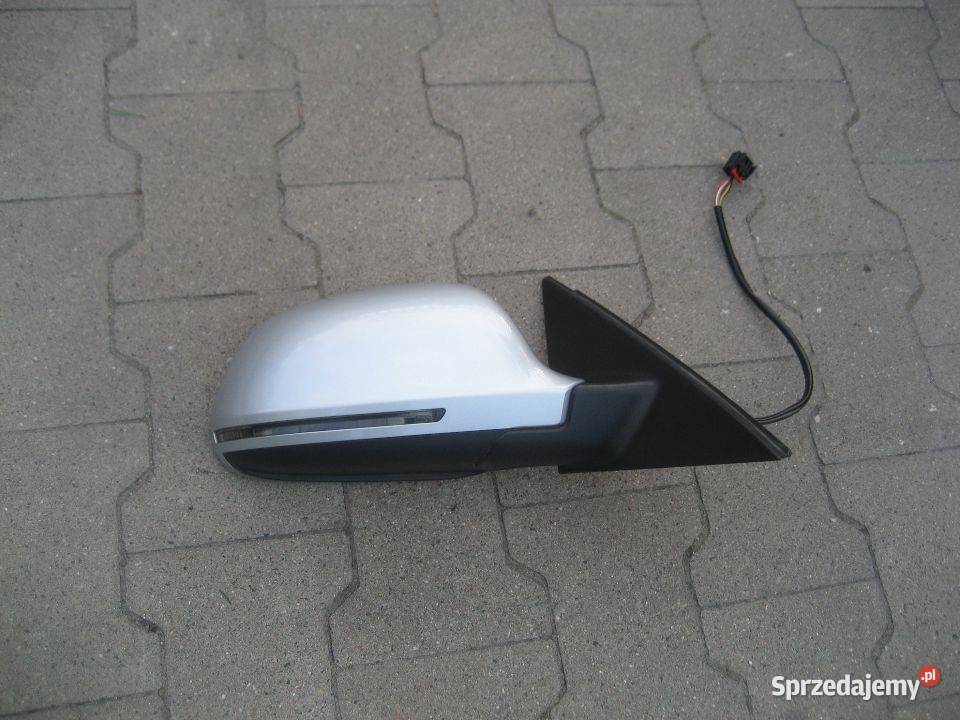 audi a4 b8 0812r lusterko prawe 6pin kod lakieru Rakoniewice