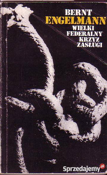 7039 WIELKI FEDERALNY KRZYŻ ZASŁUGI BERNT Czyrna sprzedam