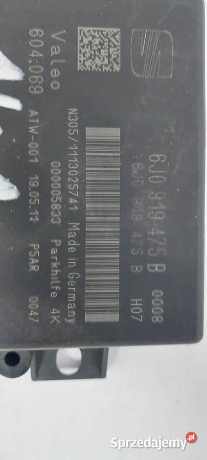 Sterownik moduł SEAT IBIZA IV 6J 6J919475B Szczecin