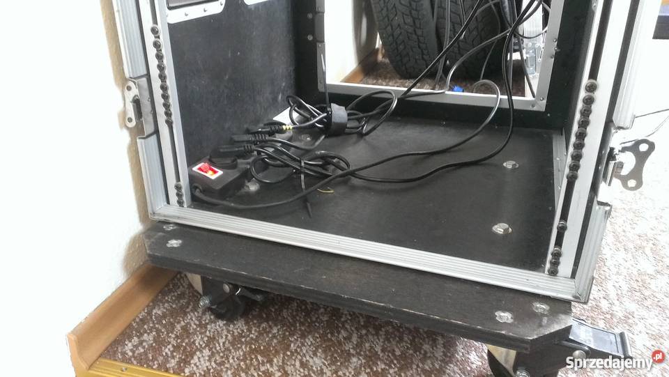 Case Rack 16U z mechanizmem kątowym Zielona Góra