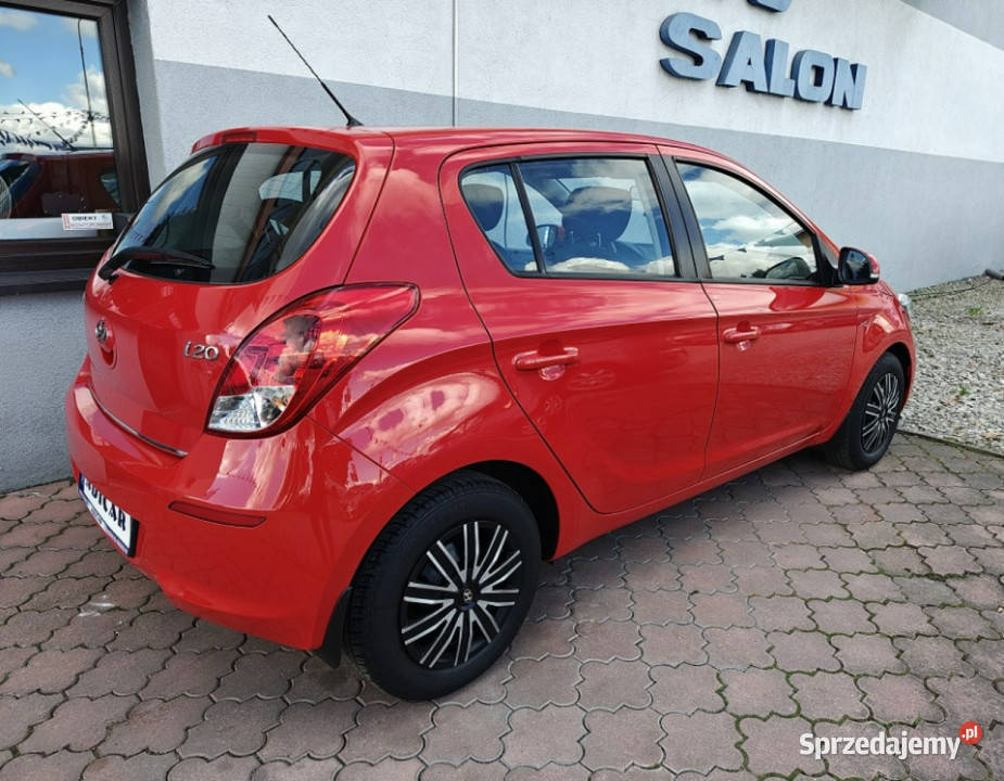 Hyundai i20 FL klimatyzacja elszyby org radio 1200cm3 śląskie Racibórz sprzedam