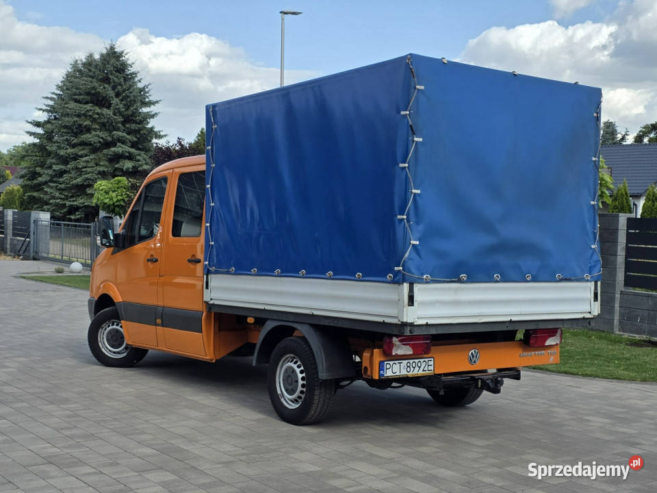 Volkswagen Crafter stan idealny KLIMATYZACJA plandeka