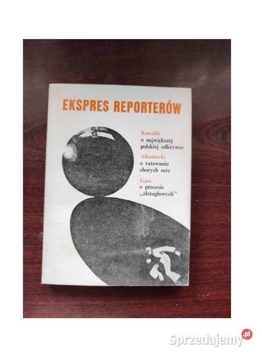 Ekspres reporterów 1977 miękka Książki i Podręczniki Kielce