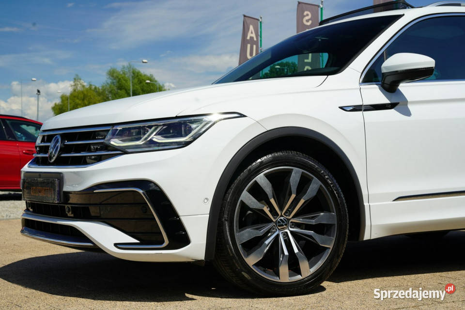 Volkswagen Tiguan RLINE SKÓRA panorama ACC blis gniazdo USB Otmuchów