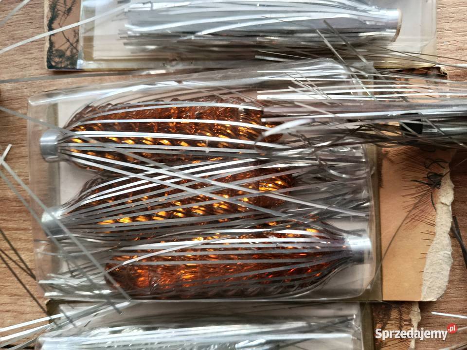 Pajączki bombki na choinkę z PRL Sztukę 14 sztuk Choszczno