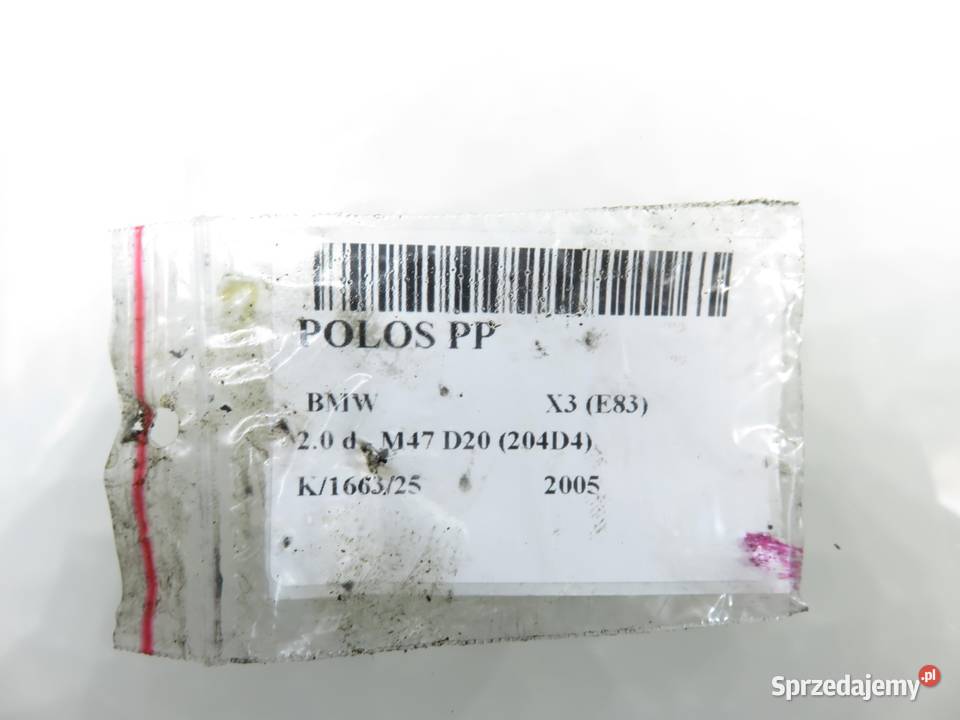 PÓŁOŚ PRAWA PRZEDNIA BMW X3 E83 20 d 150 M47 D20 osobowe