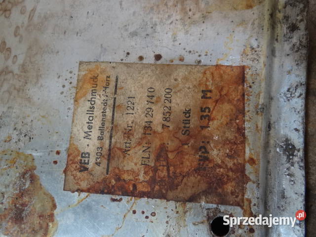 rejestracja blacha MZ AWO Simson IFA org DDR Żary