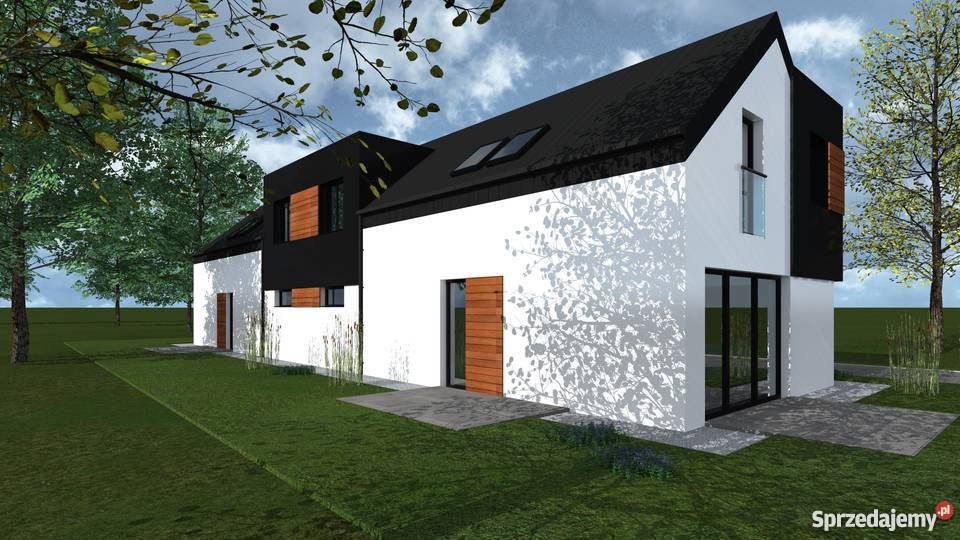 Nowoczesy dom w nowej inwestycji w Sosnowcu do wykończenia Sosnowiec