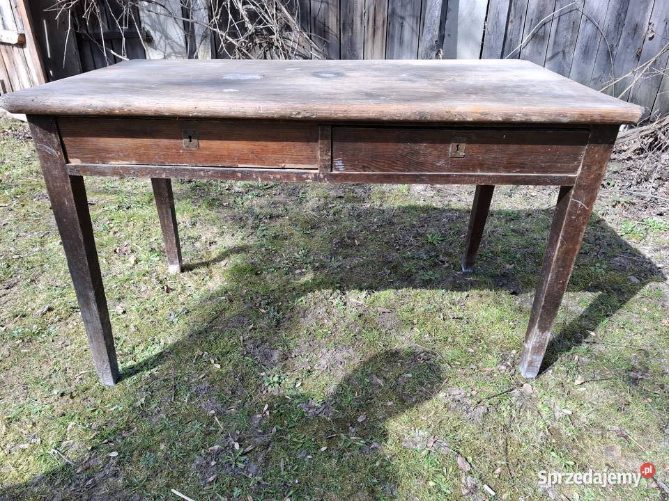 Stary stół 1930 do renowacji Fajsławice