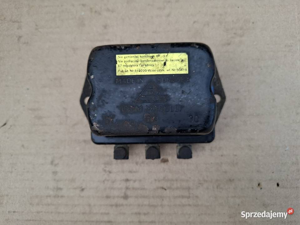 Regulator napięcia prądnicy Fiat 126p Maluch Strzelce Opolskie