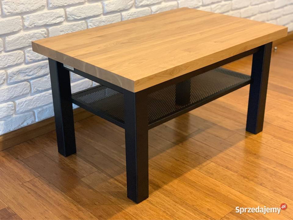 Stolik kawowy z ażurem w stylu loft Końskie