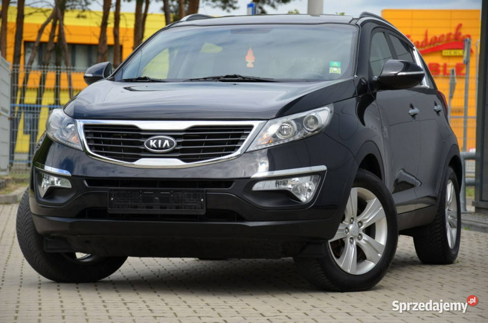 Kia Sportage Czarna Zarejestrowana 16GDI 135 isofix Kutno sprzedam