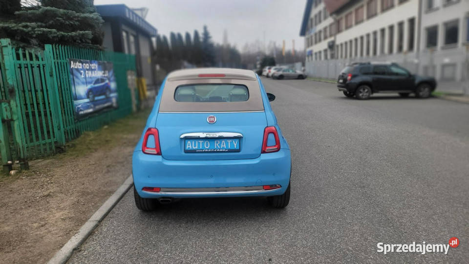 Fiat 500 cabrio na raty bez BIK KRD FastCars I małopolskie Kraków