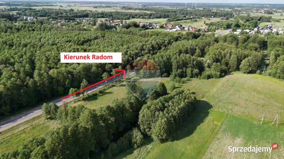Działka budowlana ok1400 m2 Wałsnów gm Orońsko mazowieckie