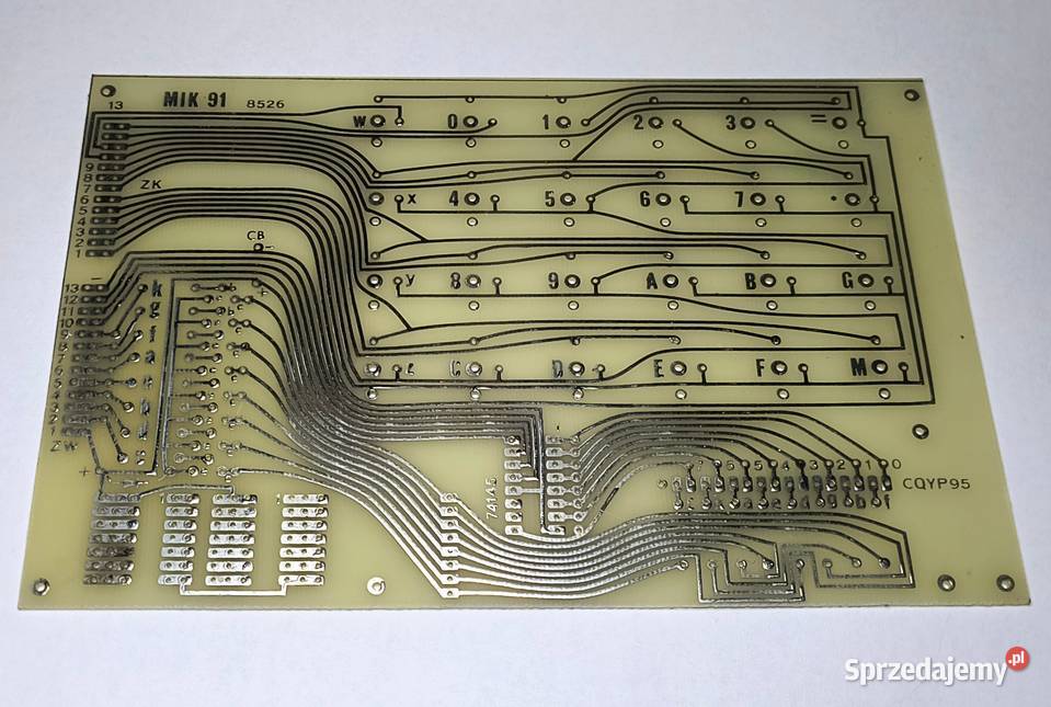 Mikrokomputer CA80 zestaw płytek PCB oryginał Gdańsk
