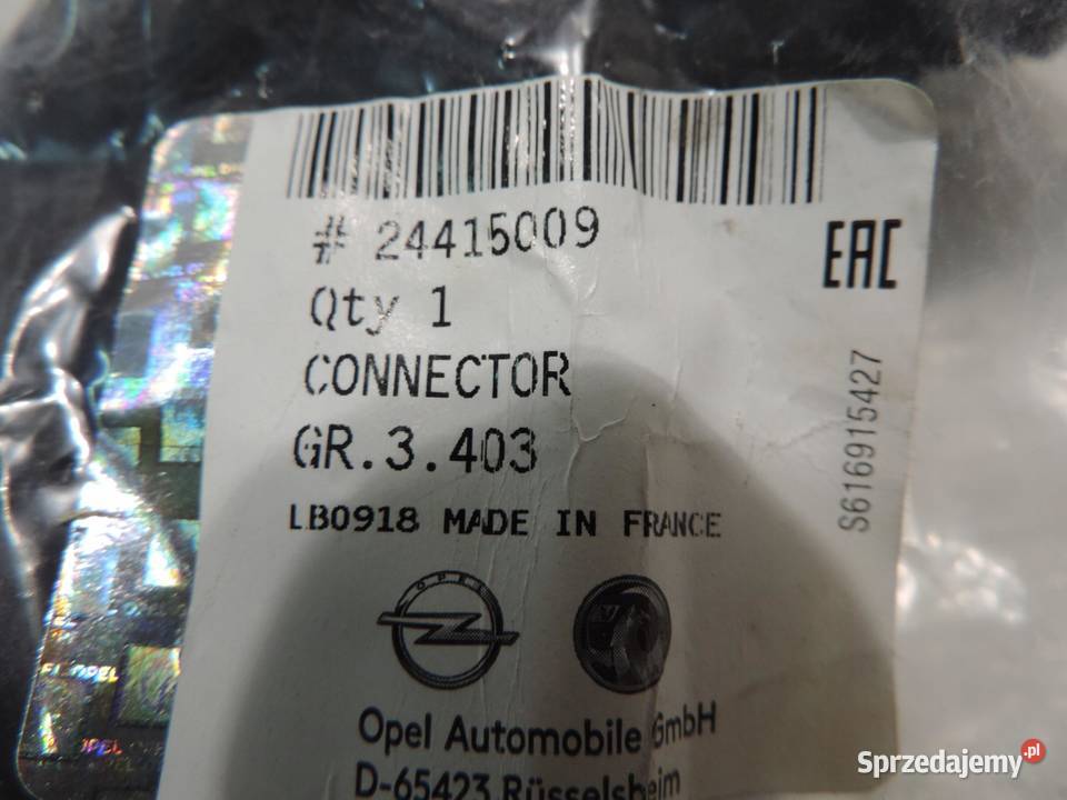 Rura turbo OPEL VECTRA CSIGNUM 2022D 24415009