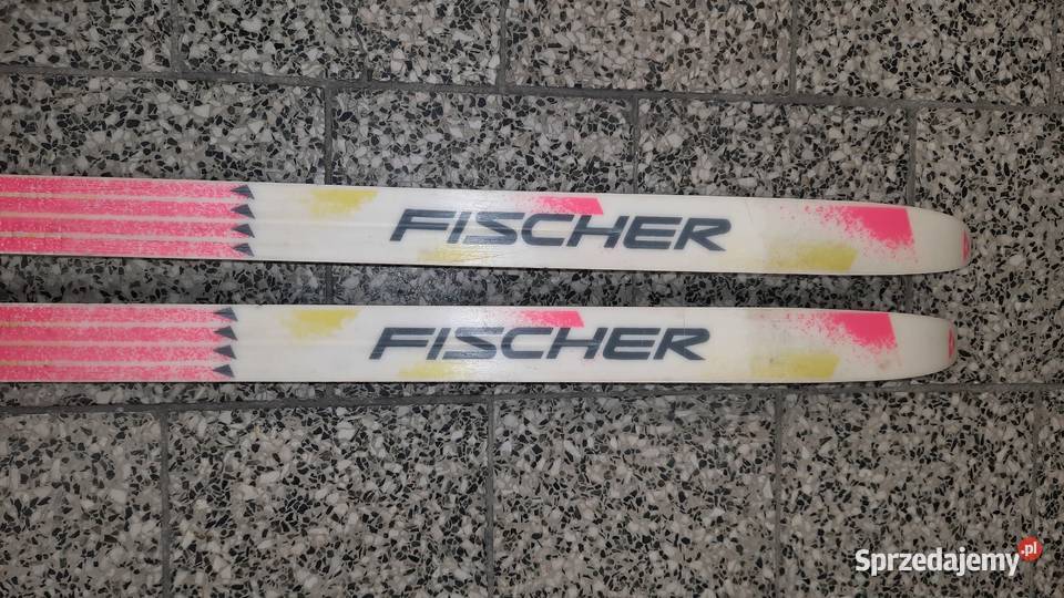Narty biegowe FISCHER 205 wiązania SNS łuska Dębica