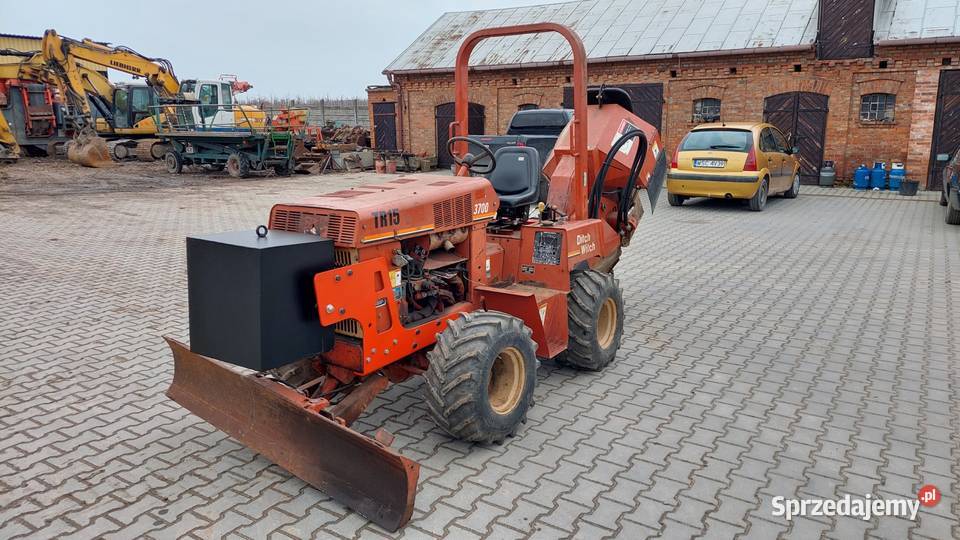 Koparka tarczowa Ditch Witch 3700 DD A341 pełny VAT Sochaczew