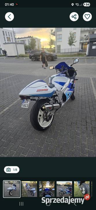 Suzuki Gsxr srad 750 Rumia