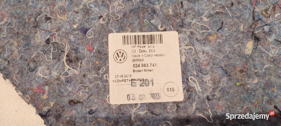 SEAT TARRACO WYKŁADZINA WYGŁUSZENIE 524863741