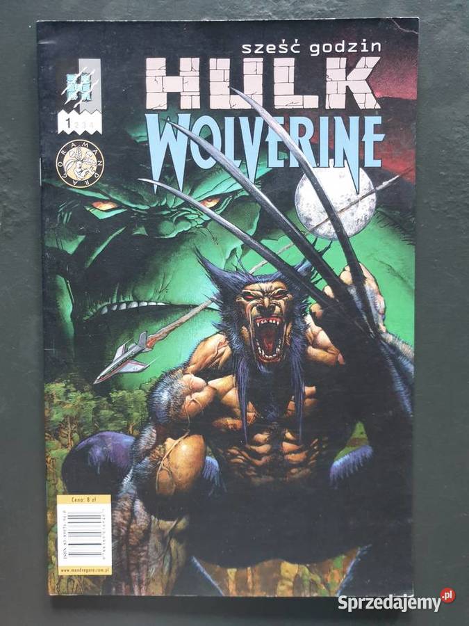 Hulk Wolverine 6 godzin 2 częsci Mandragora Gdynia