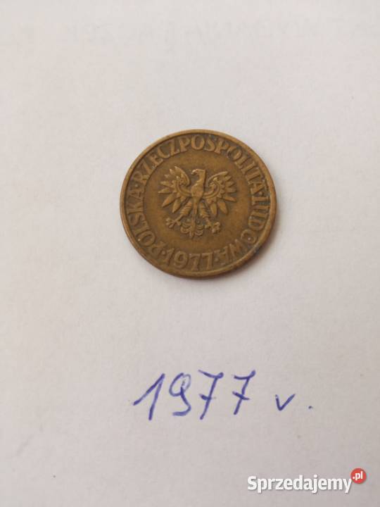 Moneta 5 1977 r Wysyłka Sosnowiec