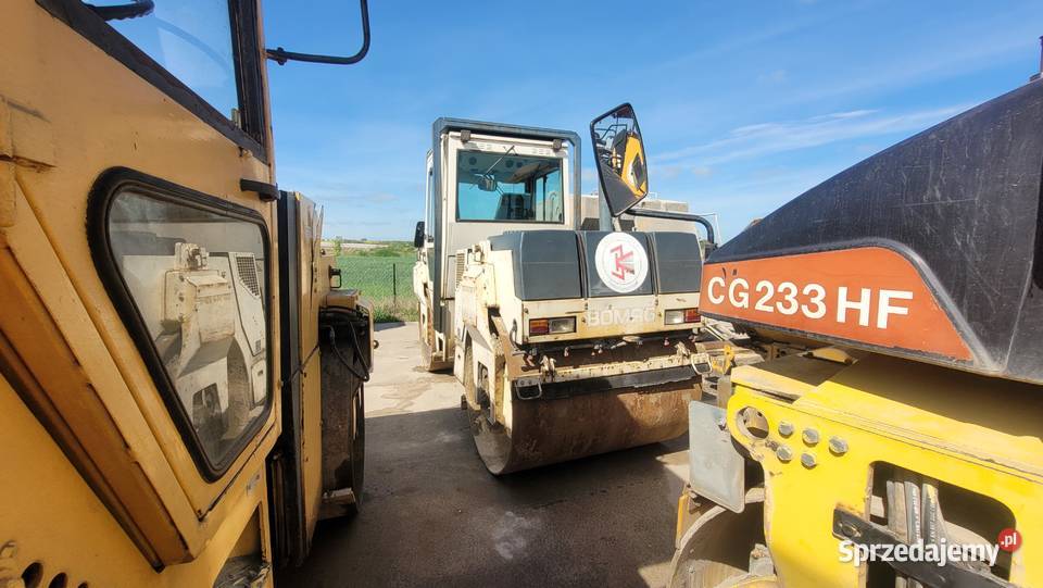 Bomag BW144AD2 biały walec drogowy do masy