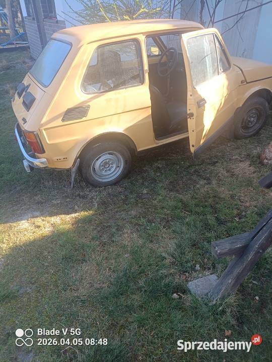 126p Rok produkcji 1986 mazowieckie Prandocin sprzedam