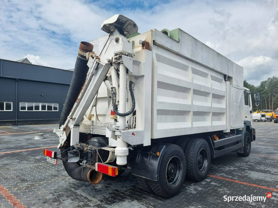 MAN MTS odkurzacz koparka ssąca substancje Rok produkcji 2000 Daleszyce