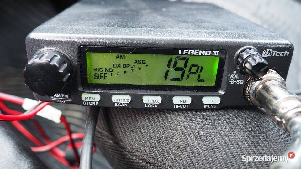 CB radio Mtech Legend III antena President kujawsko-pomorskie Rynarzewo