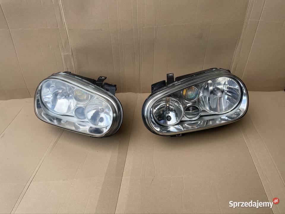 Reflektor lampa przód prawa lewa volkswagen golf Rok produkcji 2002 Szczecin