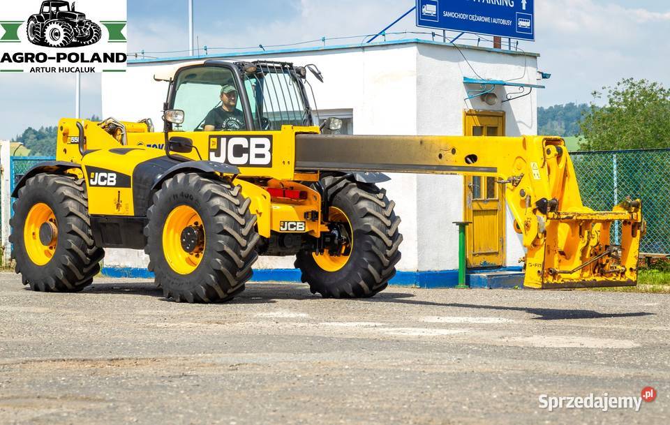 LADOWARKA TELESKOPOWA JCB 55080 AGRI PLUS 2012 JCB Maszyny rolnicze Kudowa-Zdrój